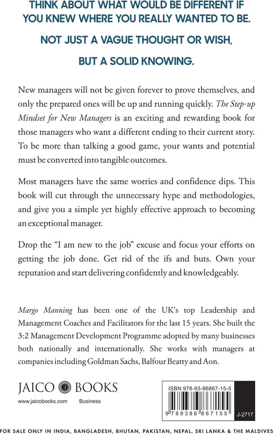 The Step - up Mindset For New Managers