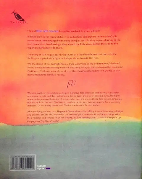 Read And Colour Freedom Stories The Story Of 15th August 1947 (P)