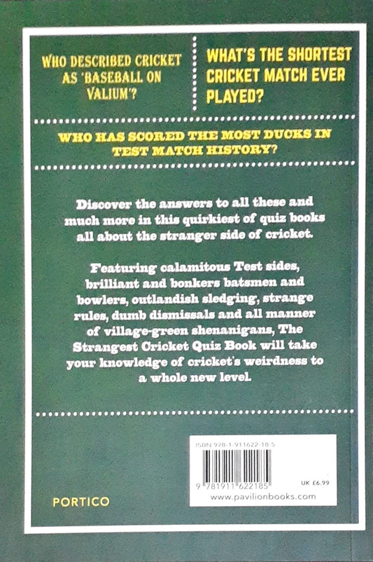 The Strangest Cricket Quiz Book