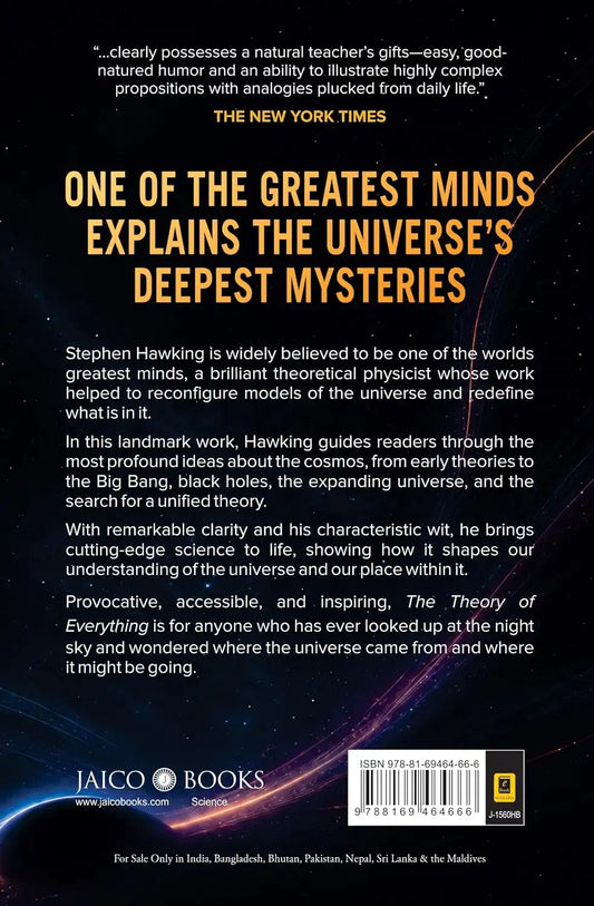 The Theory of Everything : The Origin and Fate of the Universe – Deluxe Edition | Hardcover
