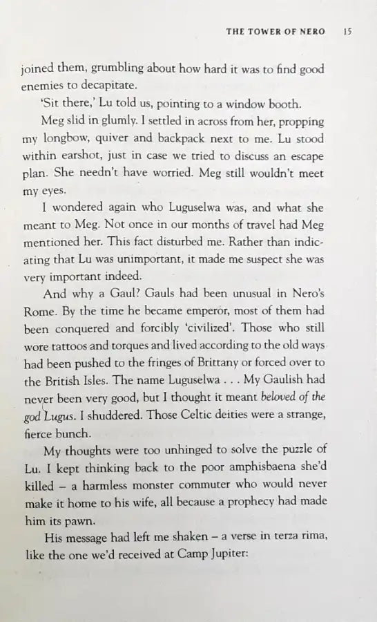 The Trials of Apollo #5 : The Tower of Nero