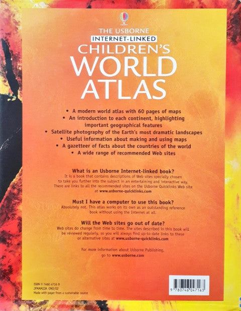 The Usborne Internet Linked Children's World Atlas