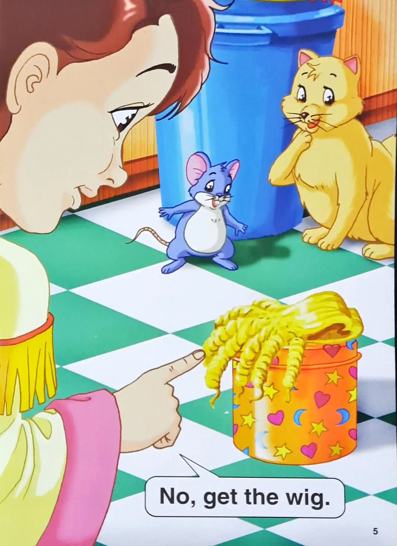 The Wig on the Lid : Key Words With Sam & Pam 3a