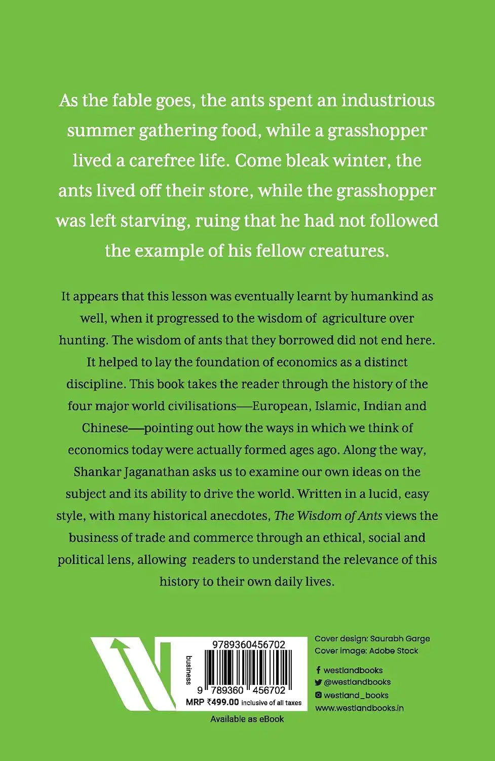 The Wisdom Of Ants : A Short History Of Economics