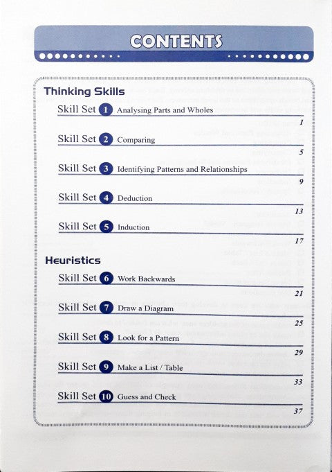 SAP Mathematics Thinking Skills & Heuristics Primary 5 (P)