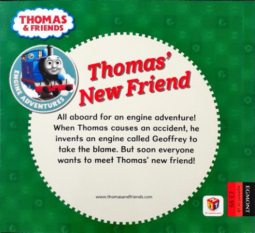 Thomas and Friends Engine Adventures Thomas' New Friend