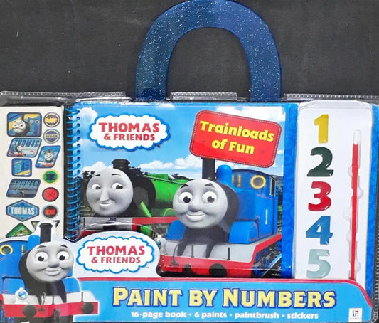 Thomas and Friends Paint By Numbers : Trainloads of Fun