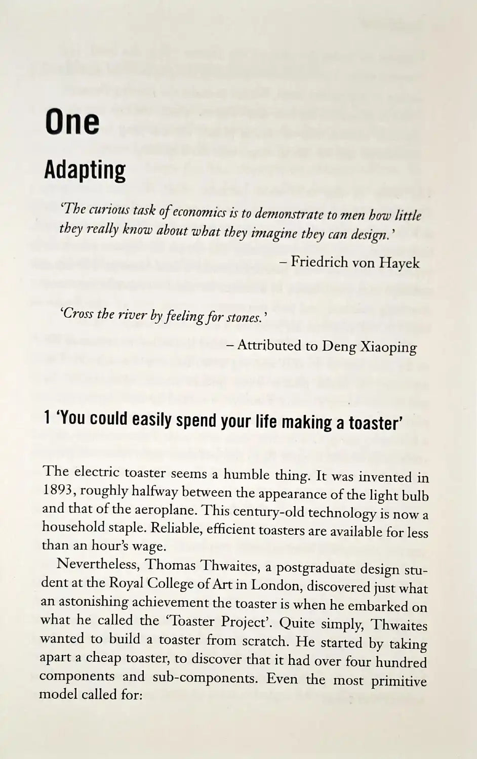Adapt : Why Success Always Starts with Failure