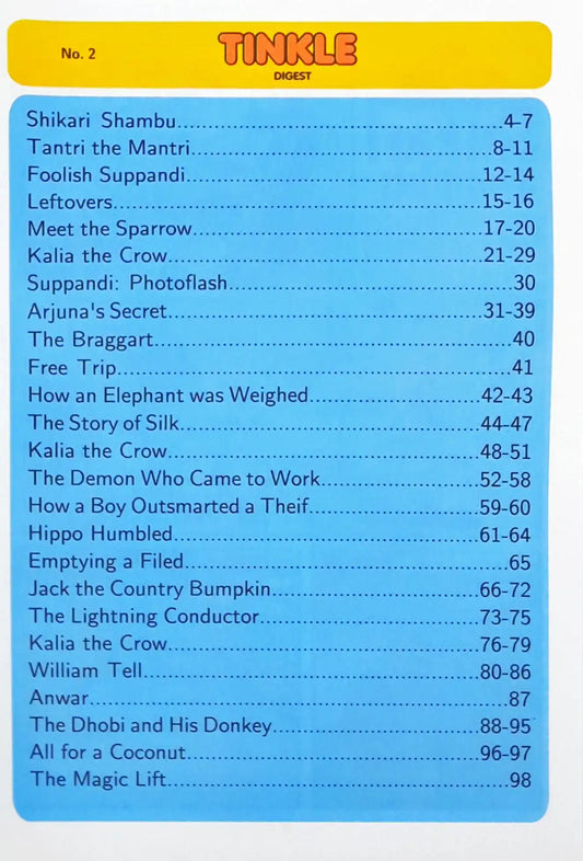 Tinkle Digest No. 2 (N)