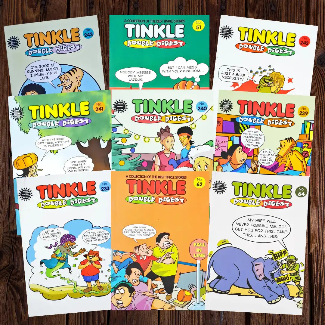 Tinkle Double Digest Annual Subscription : 12 issues (1 issue monthly)