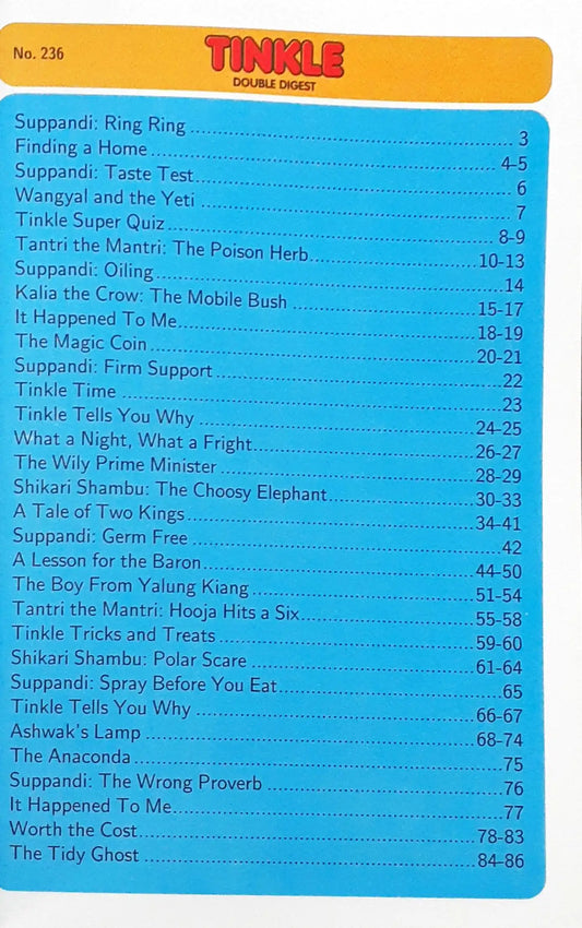 Tinkle Double Digest No. 236 (N)