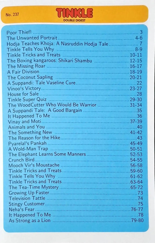 Tinkle Double Digest No. 237 (N)