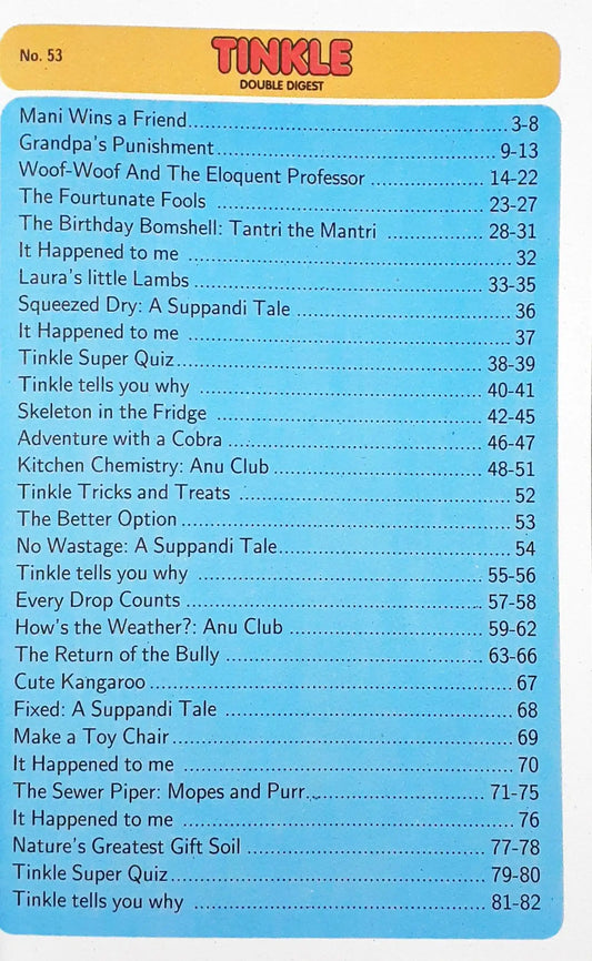 Tinkle Double Digest No. 53