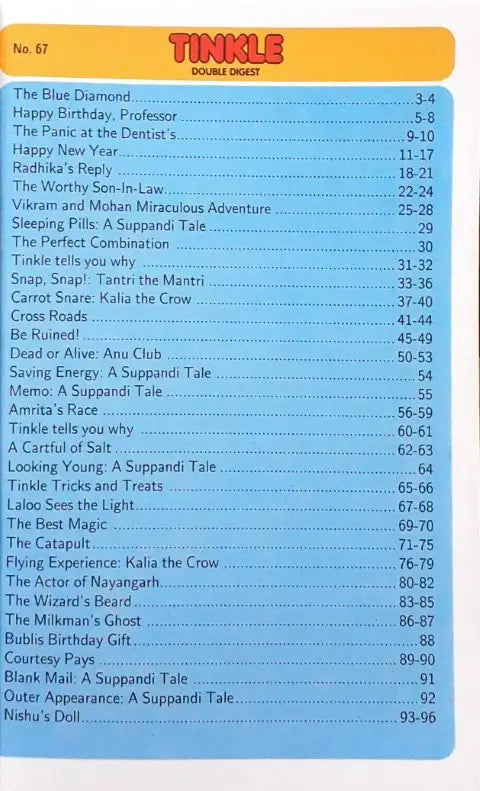 Tinkle Double Digest No. 67 (N)
