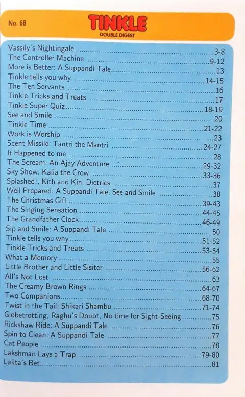 Tinkle Double Digest No. 68 (N)