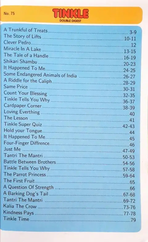 Tinkle Double Digest No. 75 (N)