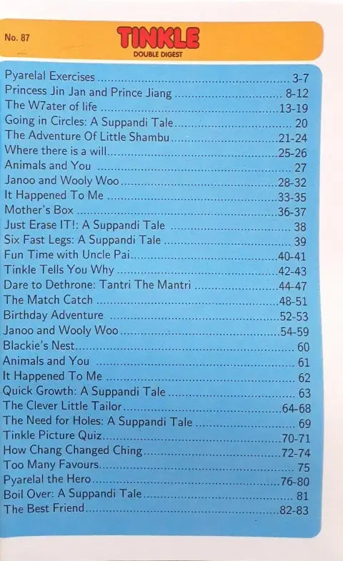 Tinkle Double Digest No. 87 (N)