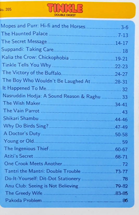Tinkle Double Digest No. 205 (P)