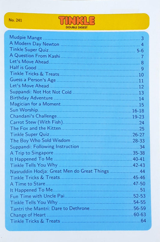 Tinkle Double Digest No. 241 (N)