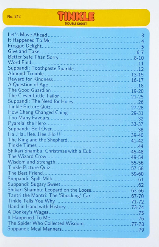 Tinkle Double Digest No. 242 (N)