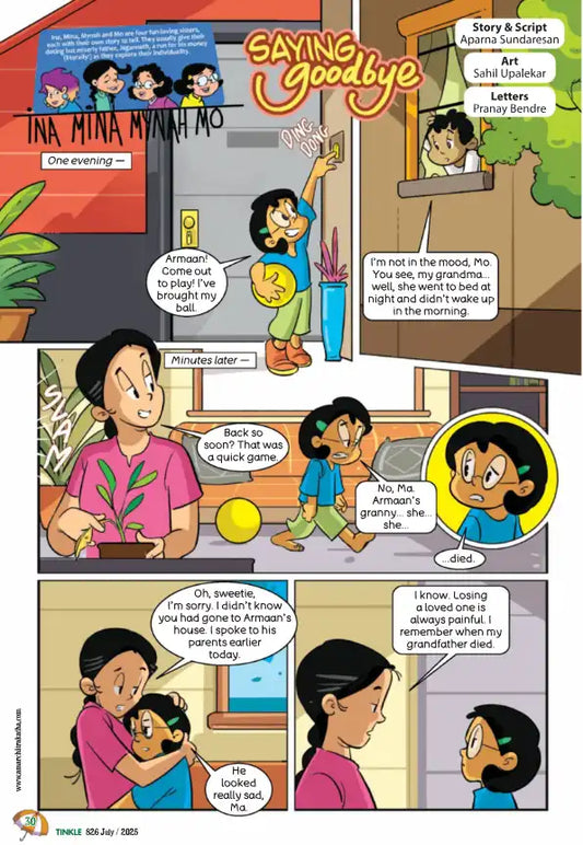 Tinkle Where Learning Meets Fun Monthly Magazine : July 2025 Vol. 45 No. 826