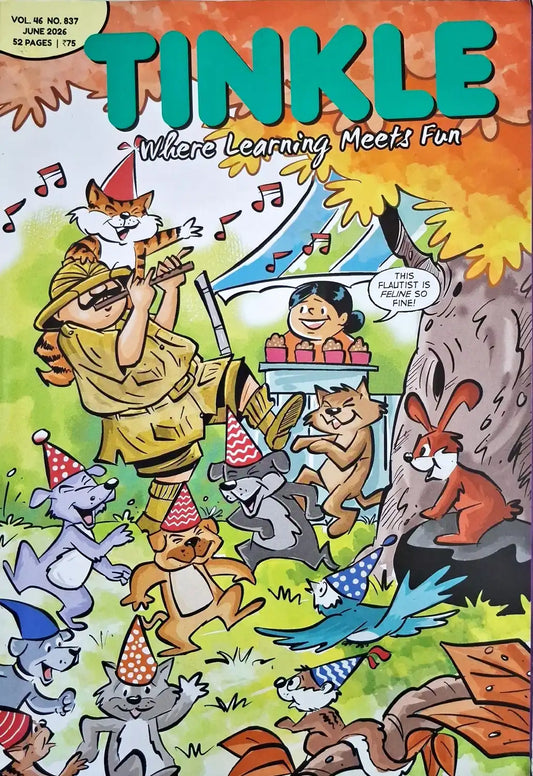 Tinkle Monthly Magazine : June 2026 Vol. 46 No. 837