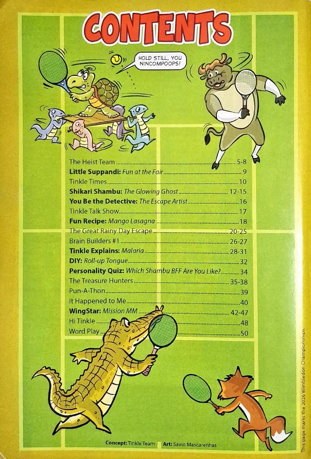 Tinkle Monthly Magazine : June 2026 Vol. 46 No. 837