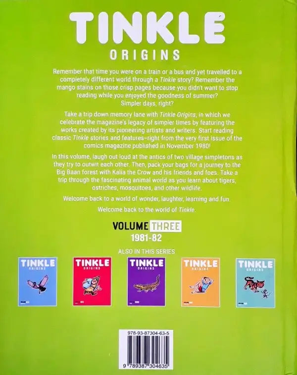 Tinkle Origins Volume 3