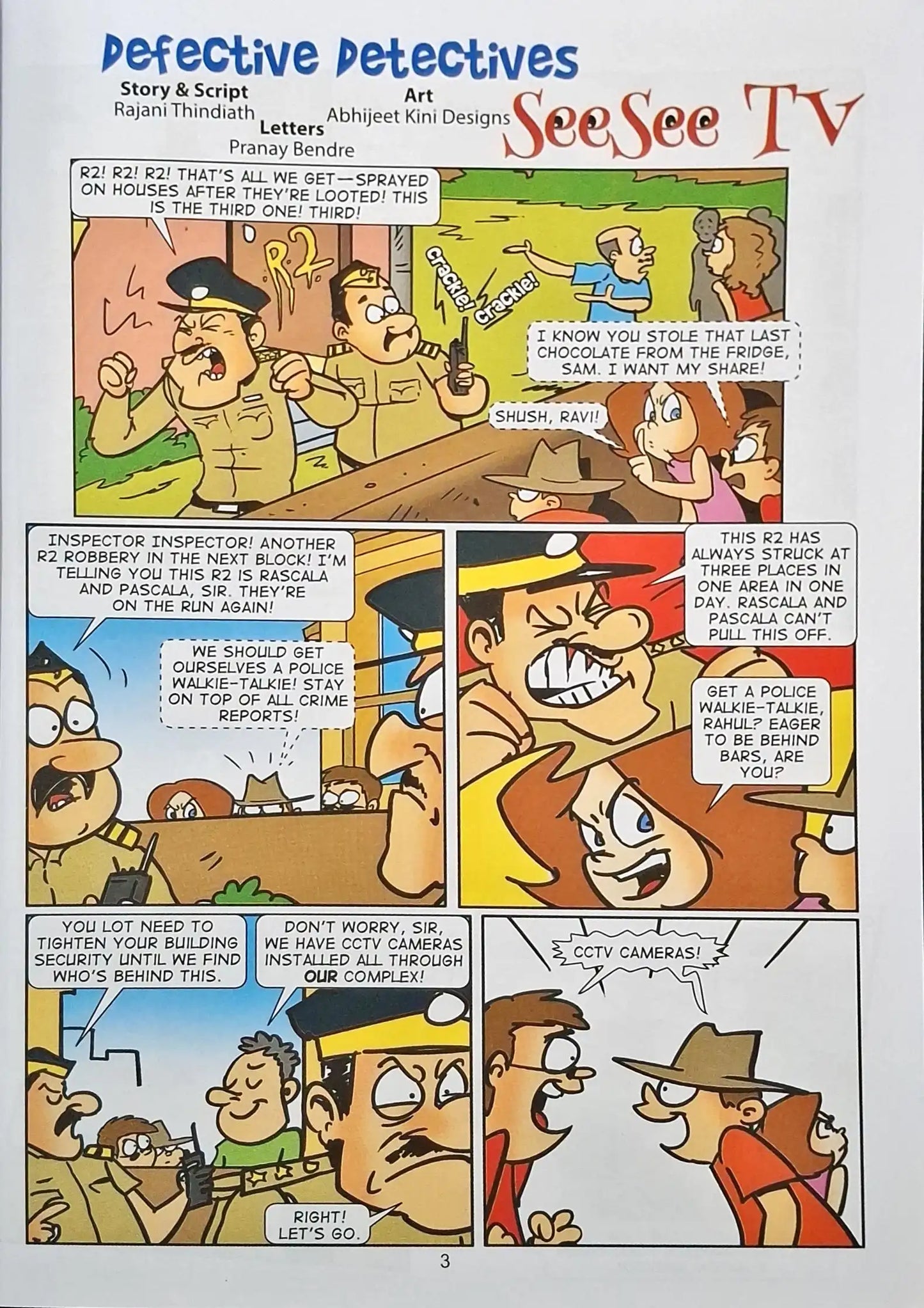 Defective Detectives 5 : Back In Action - Tinkle