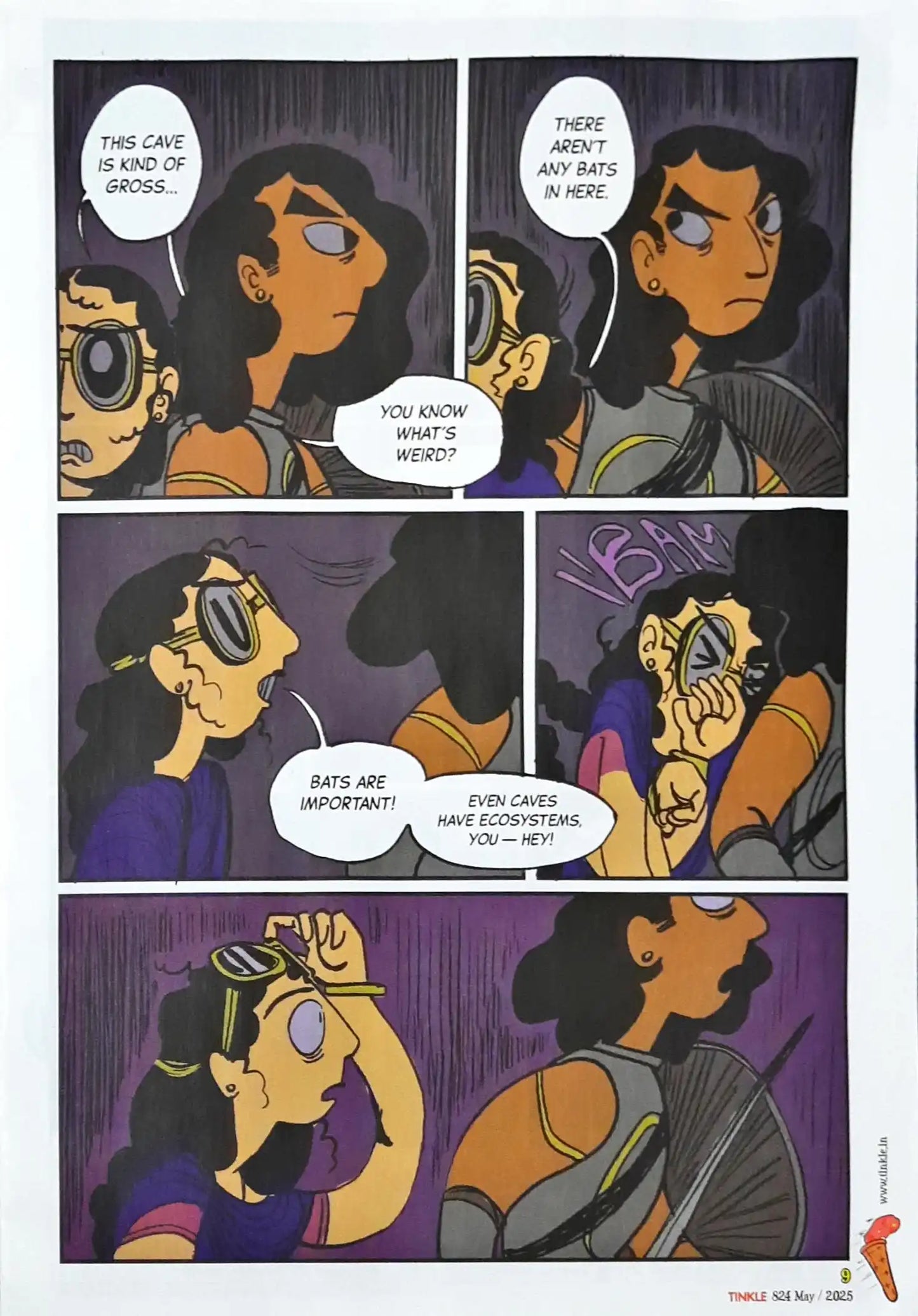 Tinkle Where Learning Meets Fun Monthly Magazine : May 2025 Vol. 45 No. 824