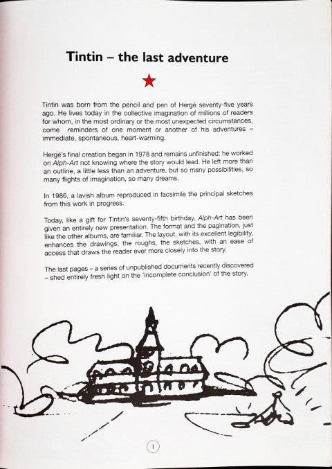 The Adventures of Tintin 24 Tintin and Alph Art