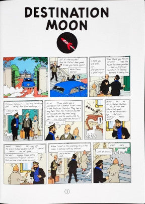 The Adventures of Tintin 16 Destination Moon
