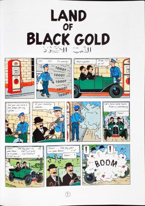 The Adventures of Tintin 15 Land of Black Gold