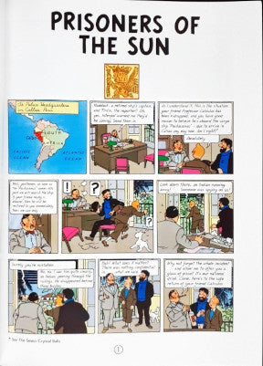 The Adventures of Tintin 14 Prisoners of the Sun