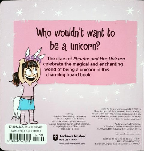 Today I'll Be A Unicorn
