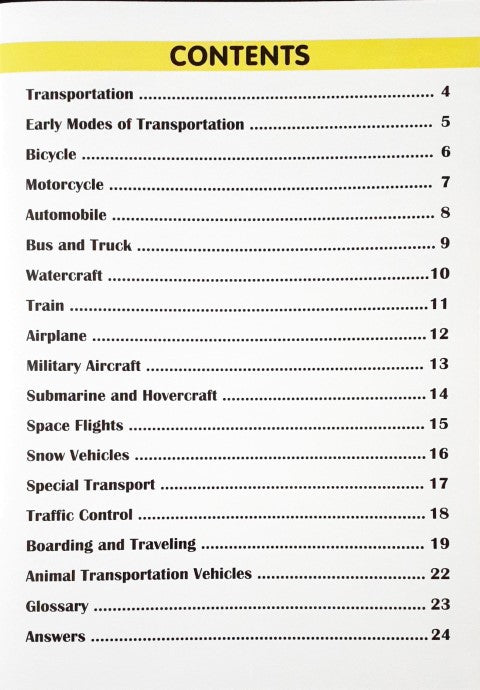 Top Ten Transportation - Facts & More