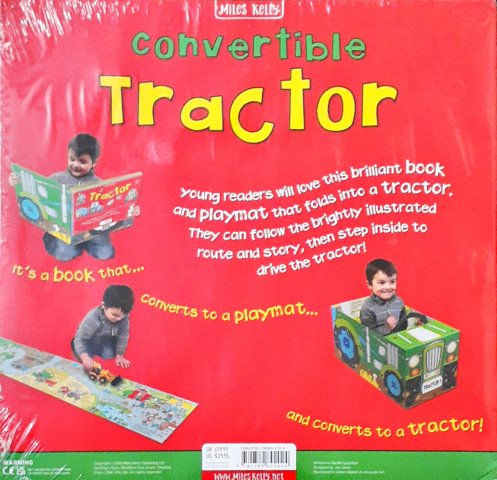 Convertible Tractor Converts To A Playmat And Tractor