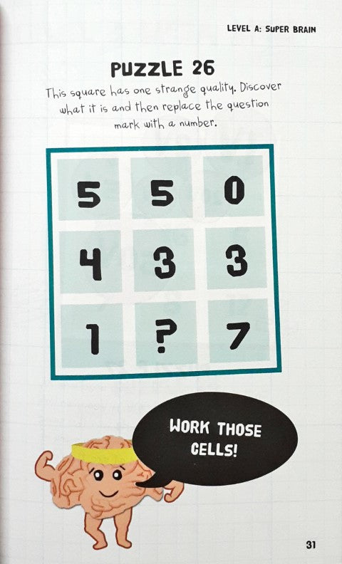 Mensa Kids Train Your Brain Puzzle Book Mind Melting Conundrums