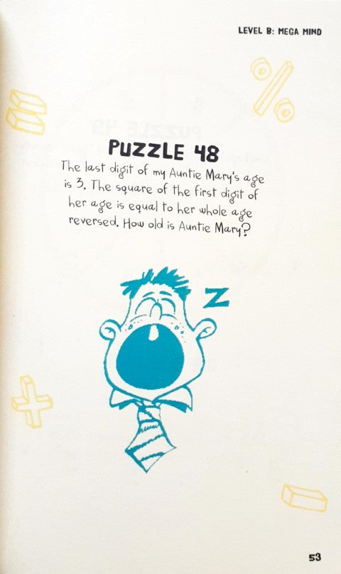 Mensa Kids Train Your Brain Puzzle Book Brain Scrambling Challenges