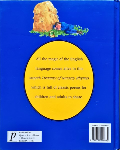 Treasury Of Nursery Rhymes (HC)