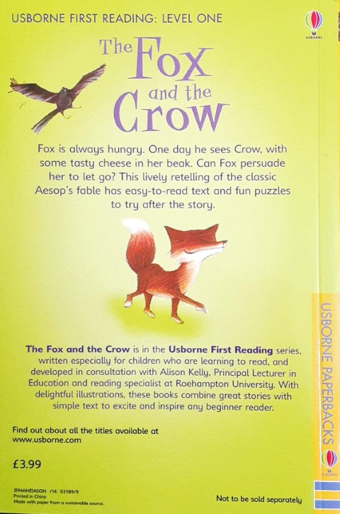 The Fox And The Crow - Usborne First Reading