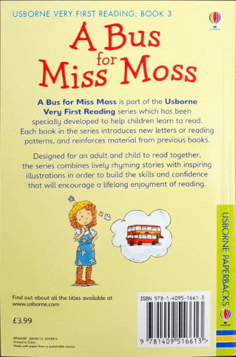 A Bus for Miss Moss - Usborne Very First Reading