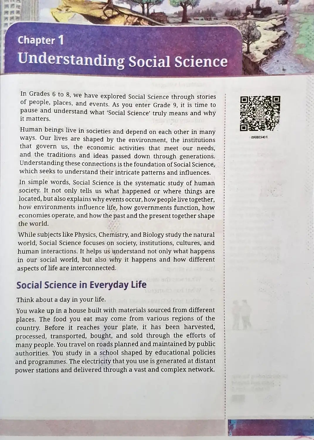 NCERT New Edition Social Studies Grade 9 : Understanding Society - India and Beyond - Part 1