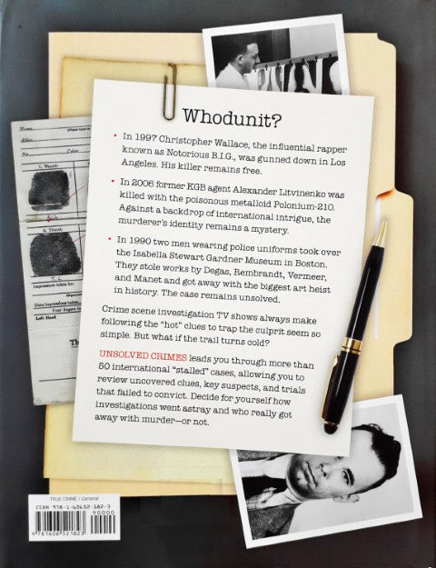 Reader's Digest Unsolved Crimes Follow The Trail Of The World's Most Notorious Cold Cases