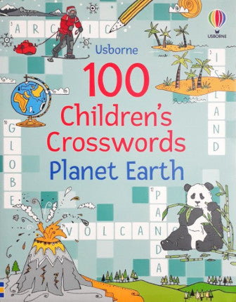 Usborne 100 Children's Crosswords Planet Earth