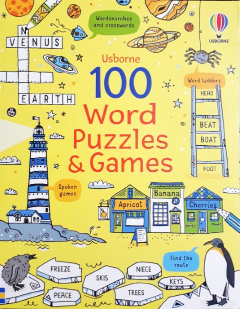 Usborne 100 Word Puzzles & Games