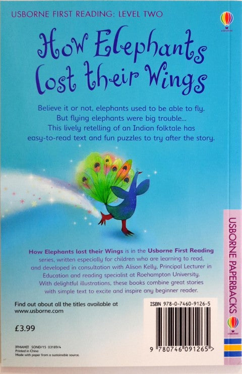 How Elephants Lost Their Wings - Usborne First Reading