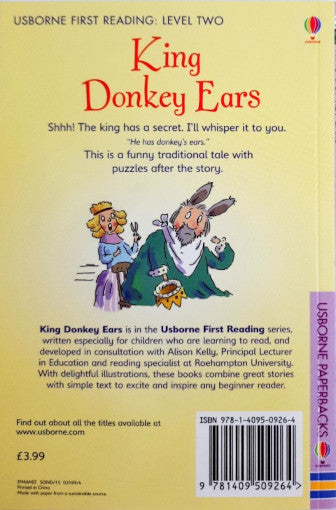 King Donkey Ears - Usborne First Reading