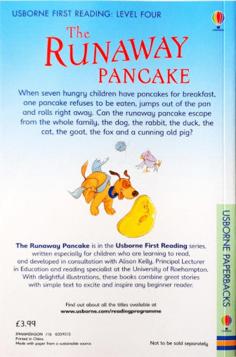 The Runaway Pancake - Usborne First Reading