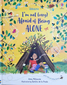 Usborne I'm Not Very Afraid Of Being Alone With Lots Of Little Holes